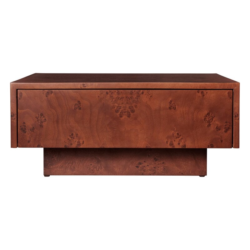 Ferm Living Burl Storage tavolino da caffè, radica scura, immagine extra
