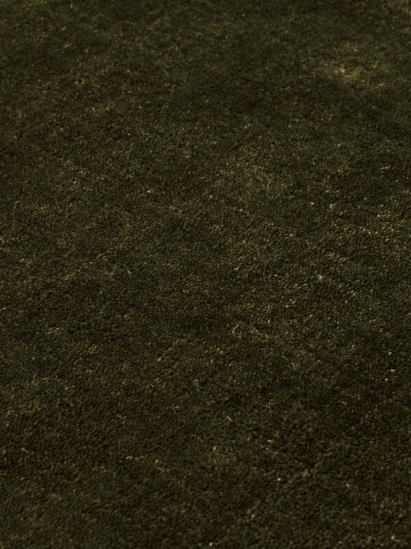 Ferm Living Firth jute rug, 140 x 200 cm, dark olive, extra image