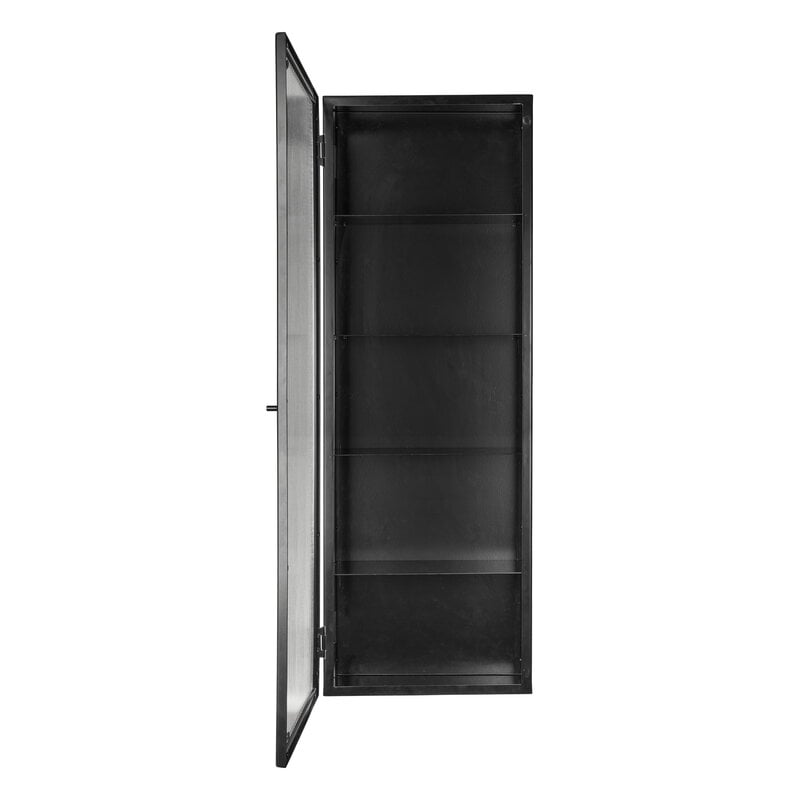Ferm Living Haze wall cabinet, tall, black, extra image
