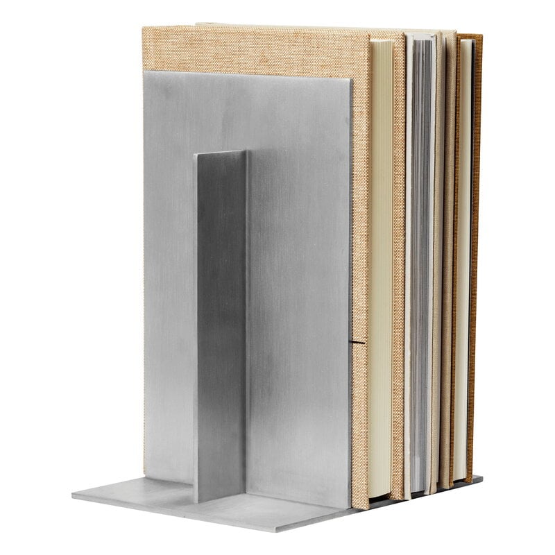 Ferm Living Lager bookend, 2 pcs, aluminium, extra image
