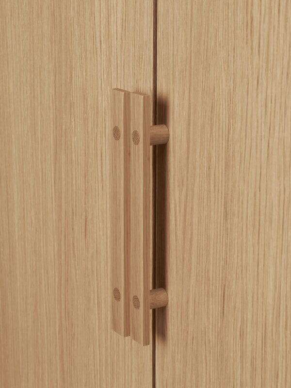 Ferm Living Stilt wardrobe, natural oak, extra image