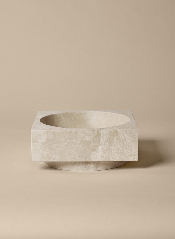 Ferm Living Hew High centrepiece, travertine, extra image