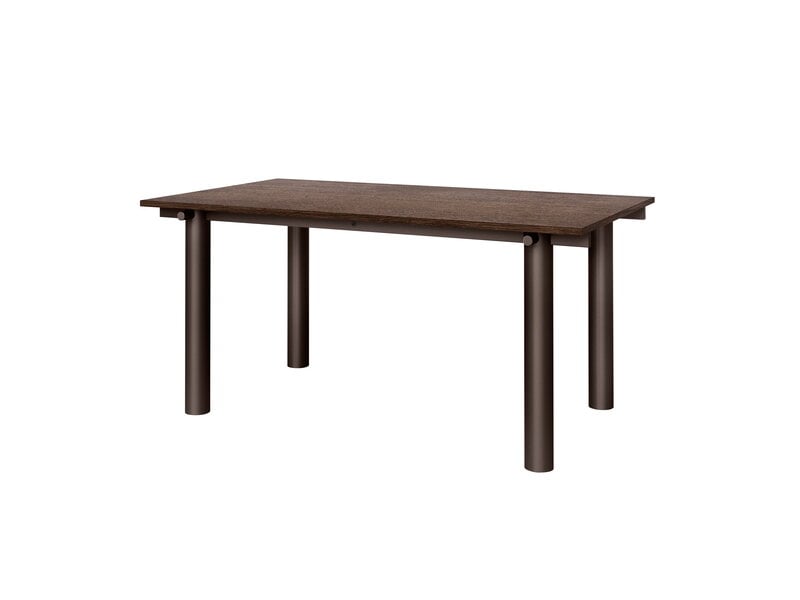 Ferm Living Atura Esstisch, 90 x 160 cm, Dunkelschokolade - dunkles Eichenfurnier, extrabild