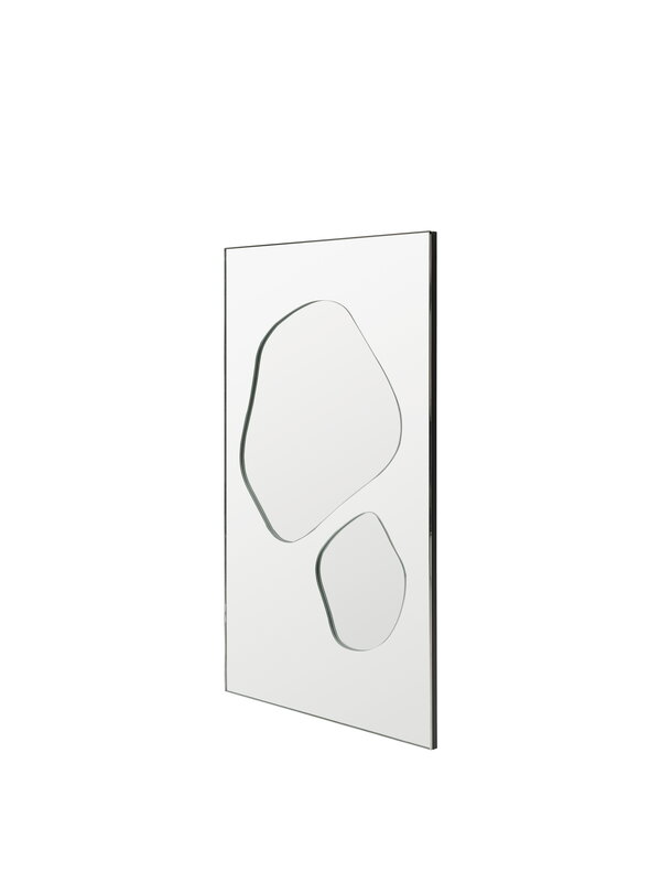 Ferm Living Folia mirror, medium, silver, extra image