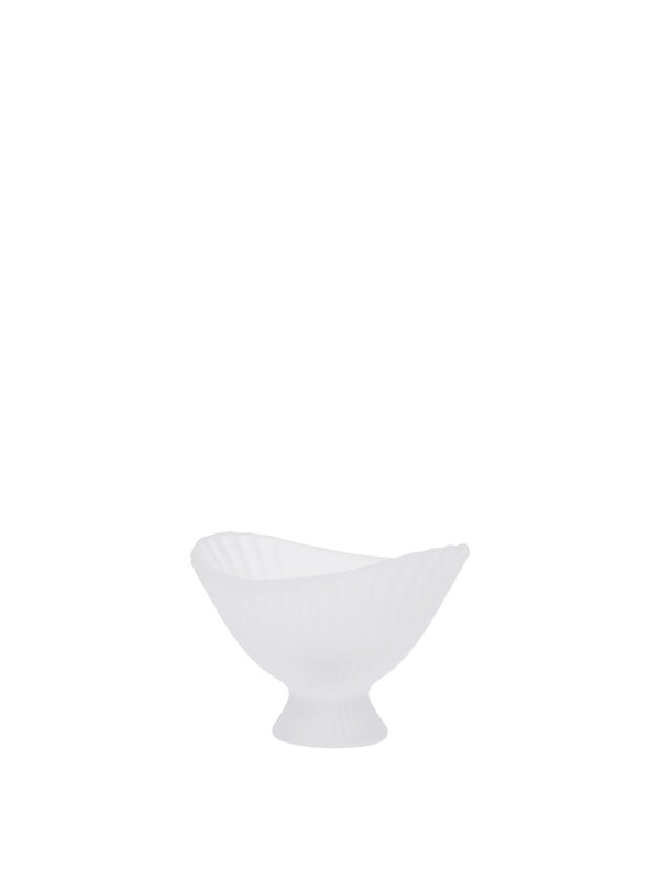 Ferm Living Fountain lasikulho, pieni, huurrelasi, näkymä 3