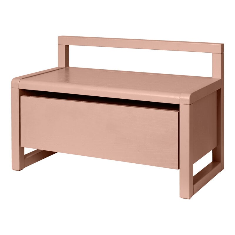 Ferm Living Little Architect storage bench, rose, extra image
