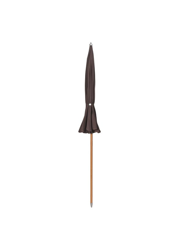 Ferm Living Lull umbrella, beech – dark chocolate, extra image