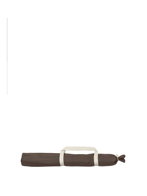 Ferm Living Lull umbrella, beech – dark chocolate, extra image