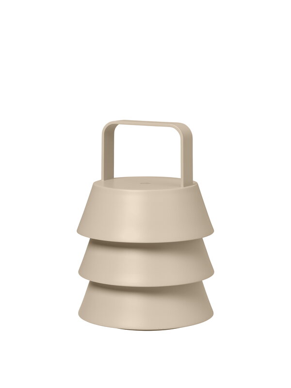Ferm Living Luver tragbare Lampe, Kaschmir, extrabild