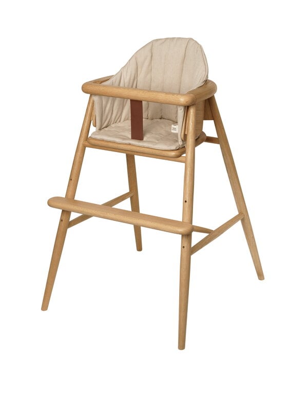 Ferm Living Muru high chair cushion, sand, view 5