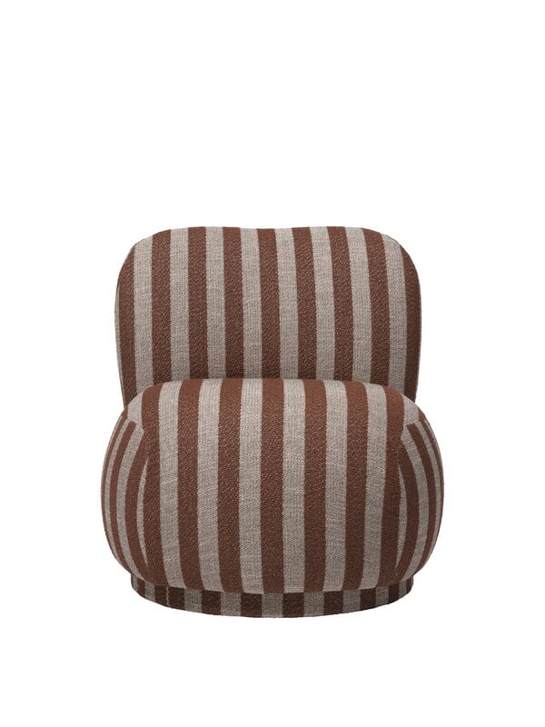 Ferm Living Rico Piccolo fauteuil lounge, sable - chocolat Louisiana 2, image extra