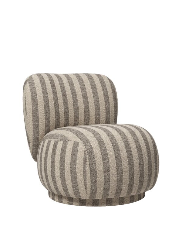 Ferm Living Rico Piccolo fauteuil lounge, sable - blanc cassé Louisiana 2, image extra
