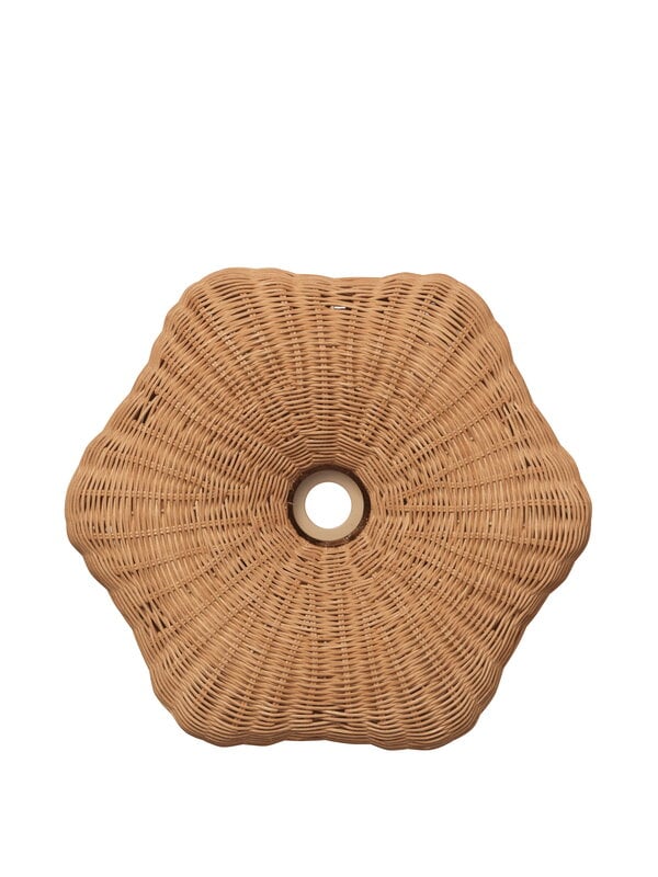 Ferm Living Rivan lampshade,  natural rattan, extra image