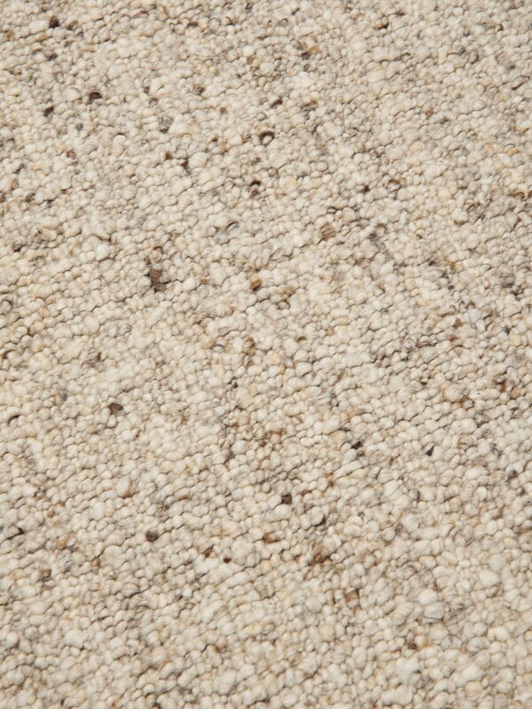 Ferm Living Seifa Teppich, 140 x 200 cm, Hafer-Melange, extrabild