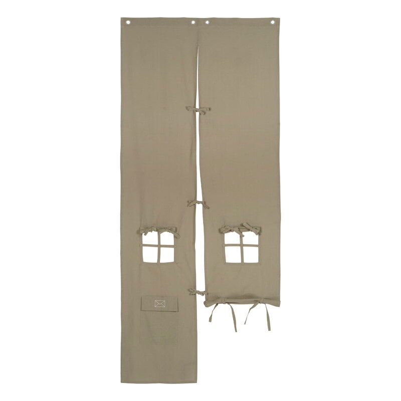 Ferm Living Settle Türvorhang 85 x 205 cm, ulmgrün, extrabild