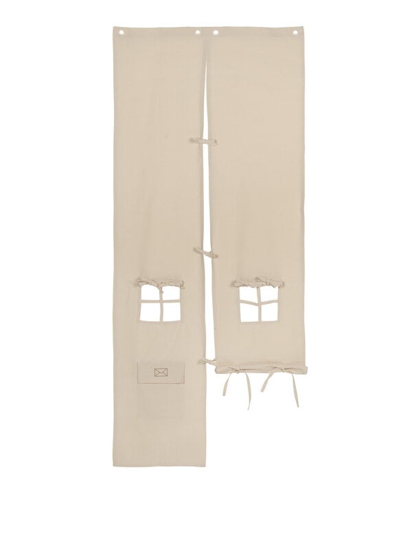Ferm Living Settle Türvorhang 85 x 205 cm, Off-White, extrabild