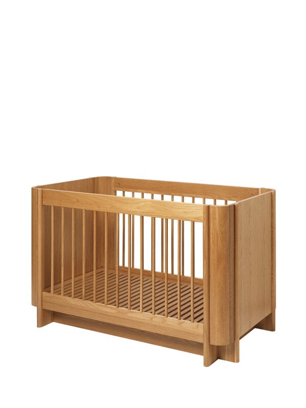 Ferm Living Tilu baby cot, natural oak, extra image