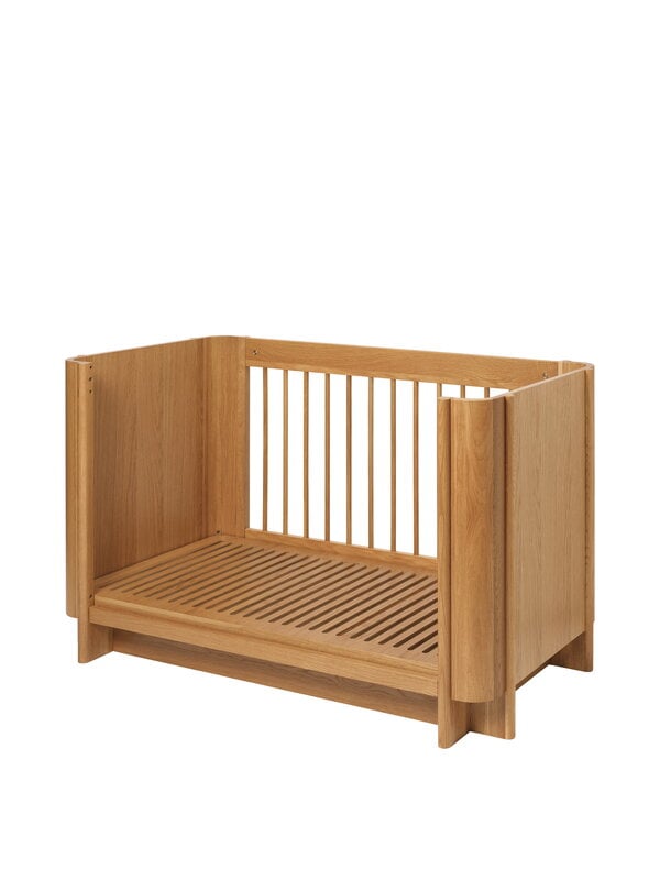 Ferm Living Tilu baby cot, natural oak, extra image