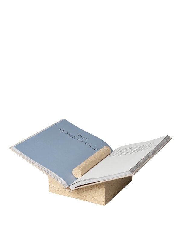 Ferm Living Tvara book stand, travertine, extra image