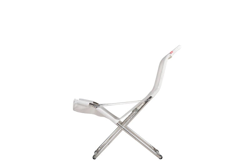 Fiam Fiesta Outdoor armchair, chrome - white, extra image