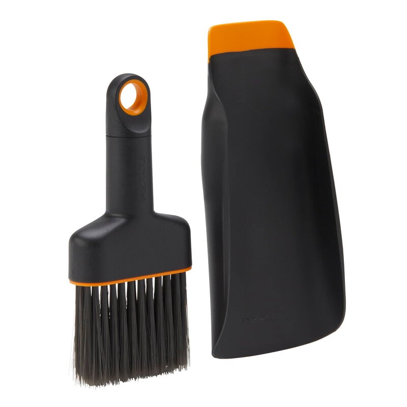Fiskars Planting scoop and brush set, black - orange, view 3