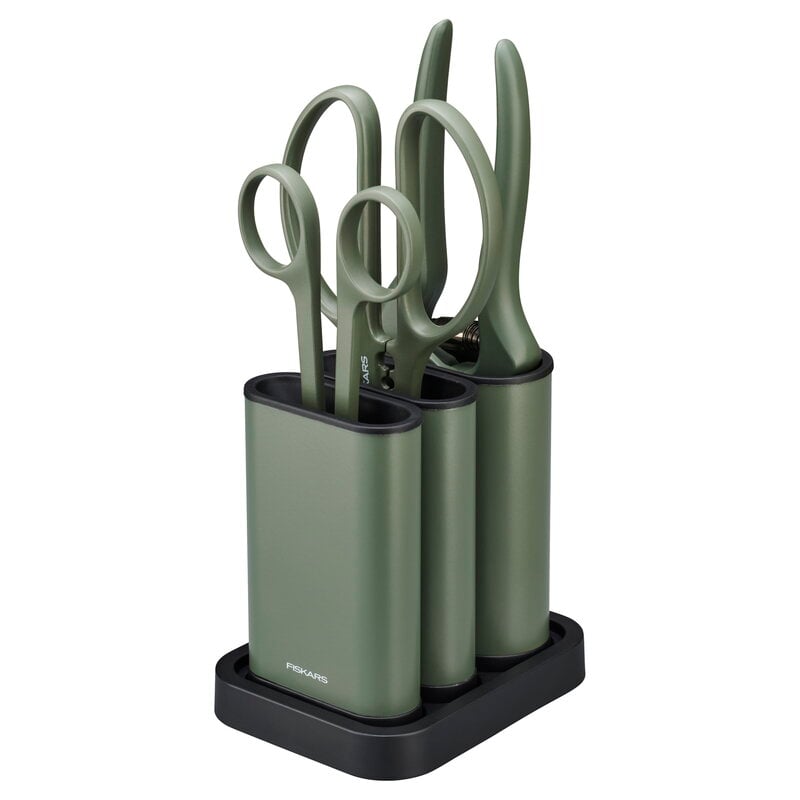 Fiskars Set completo per la cura delle piante, 3 pezzi, verde - nero, immagine extra