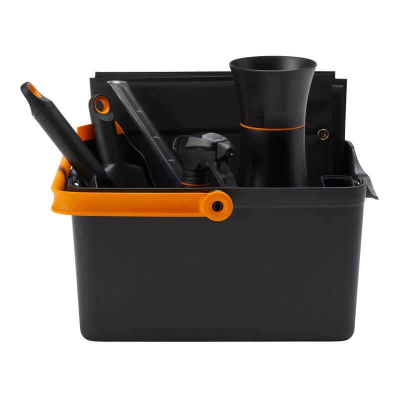 Fiskars Balcony garden toolbox, black - orange, extra image