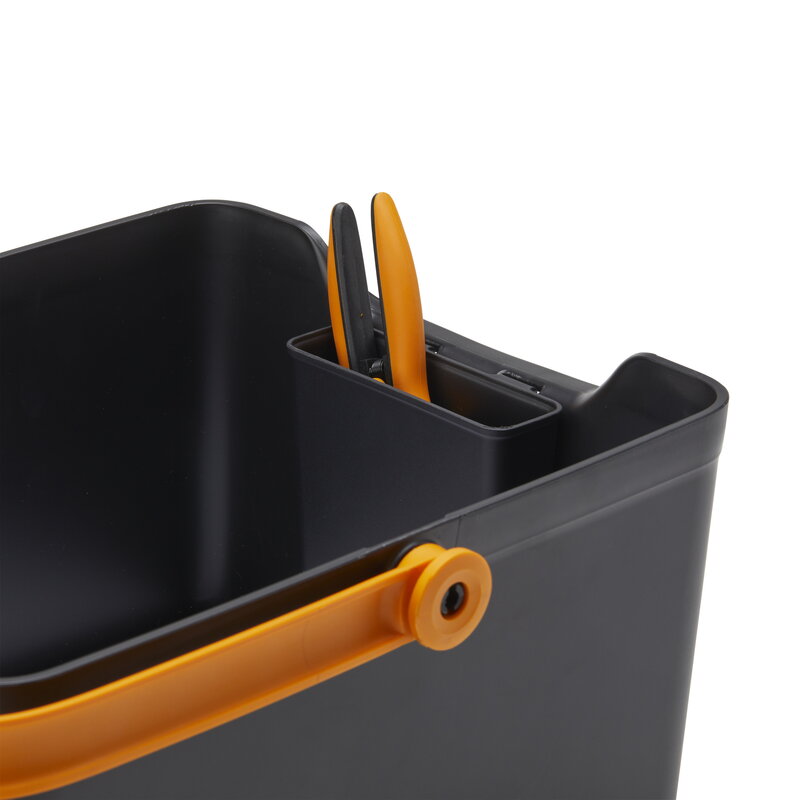 Fiskars Balcony garden toolbox, black - orange, extra image