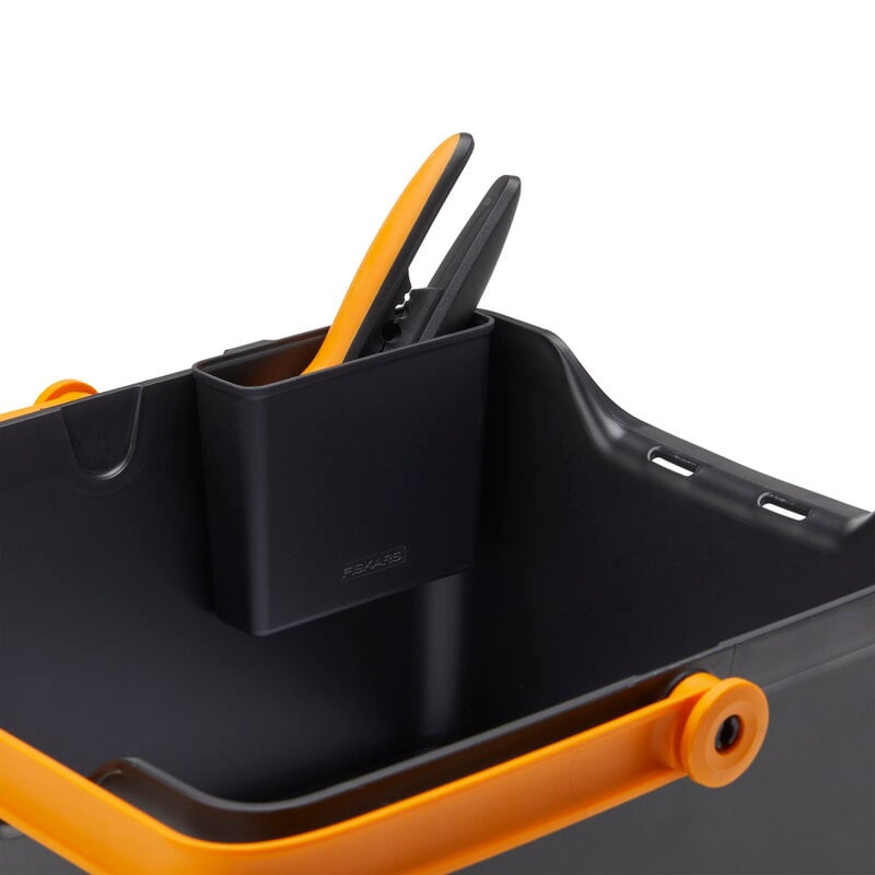 Fiskars Balcony garden toolbox, black - orange, extra image