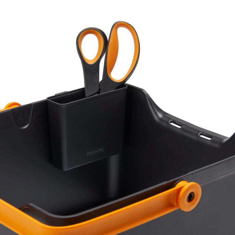 Fiskars Balcony garden toolbox, black - orange, extra image