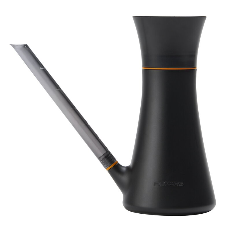 Fiskars Regadera para plantas de interior y exterior, 1,2 L, negro - naranja, imagen extra