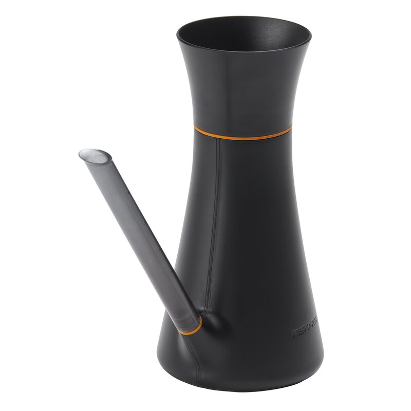 Fiskars Regadera para plantas de interior y exterior, 1,2 L, negro - naranja, imagen extra