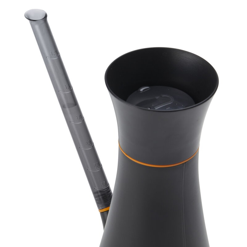 Fiskars Regadera para plantas de interior y exterior, 1,2 L, negro - naranja, imagen extra