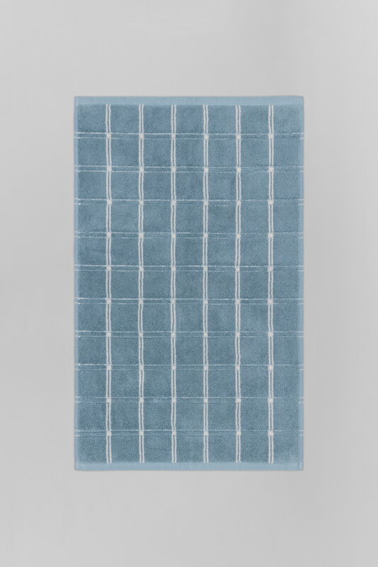 Baina Bath mat Devon, 50 x 80 cm, celeste - chalk, extra image