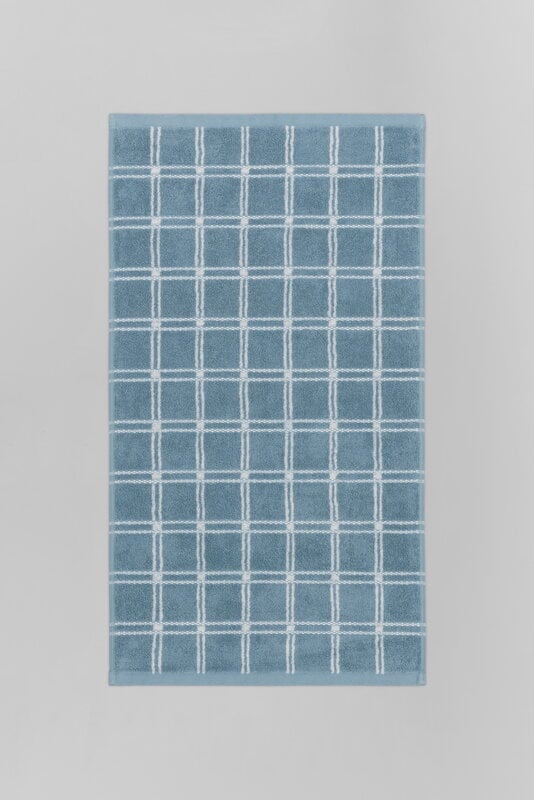 Baina Käsipyyhe Ness, 40 x 70 cm, celeste - chalk, näkymä 5