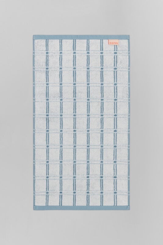 Baina Käsipyyhe Ness, 40 x 70 cm, celeste - chalk, näkymä 6
