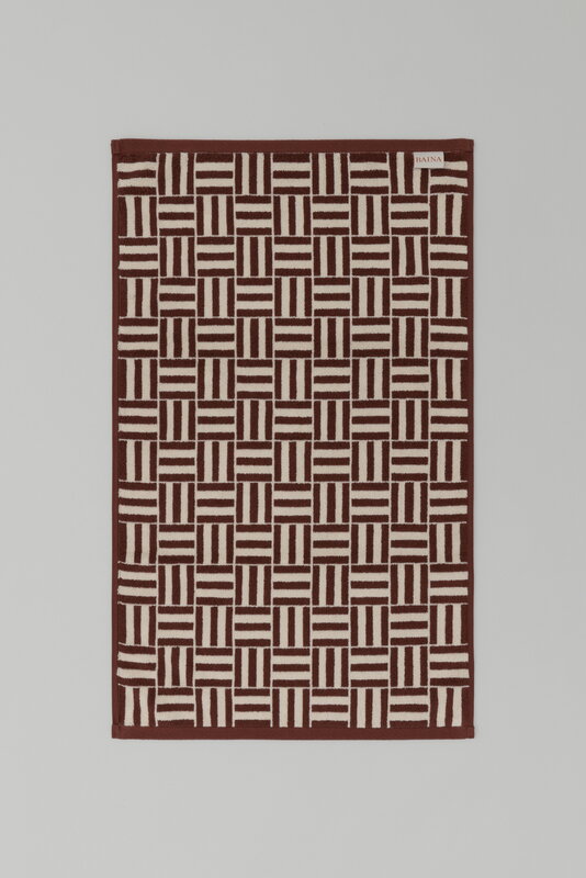 Baina Kylpyhuoneen matto Saroma, 50 x 80 cm, mudbrick - creme, näkymä 5