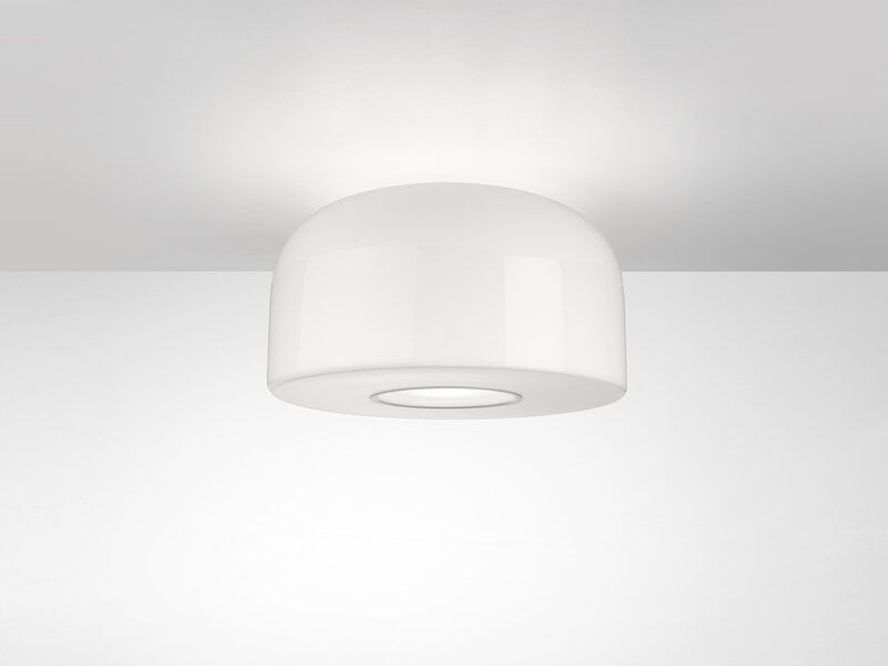 Flos Bellhop Glass C2 ceiling lamp, white, extra image