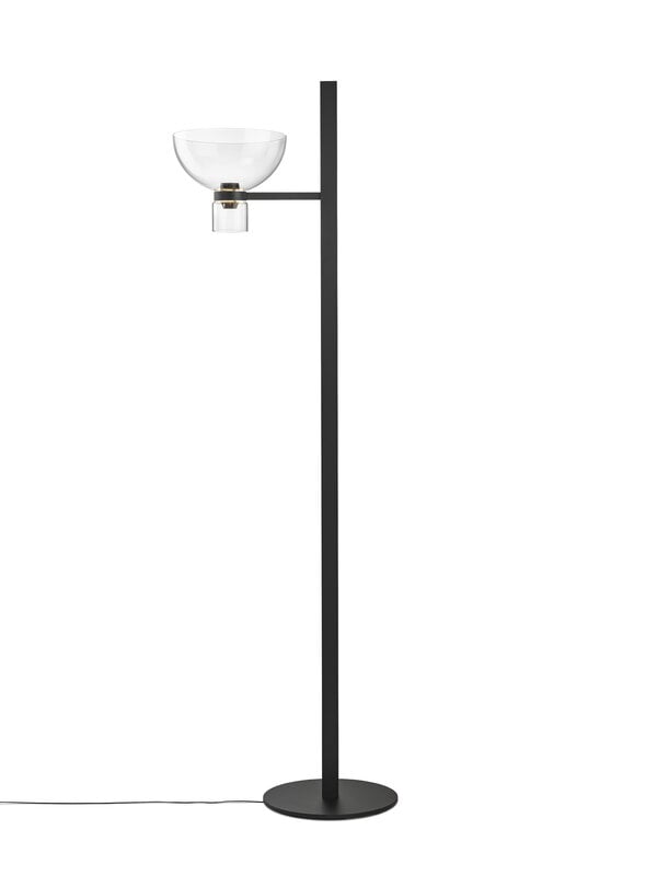 Flos Nocturne 1 floor lamp, bowl, black, extra image