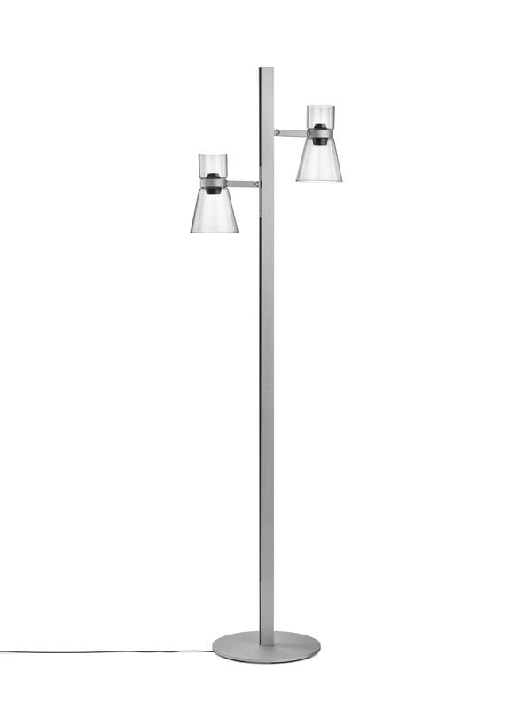 Flos Nocturne 2 floor lamp, cone, silver, extra image