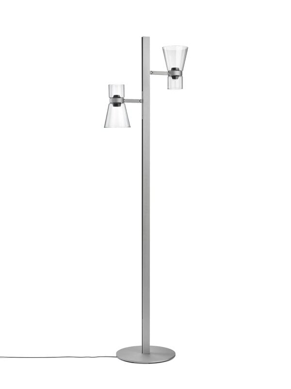 Flos Nocturne 2 floor lamp, cone, silver, extra image
