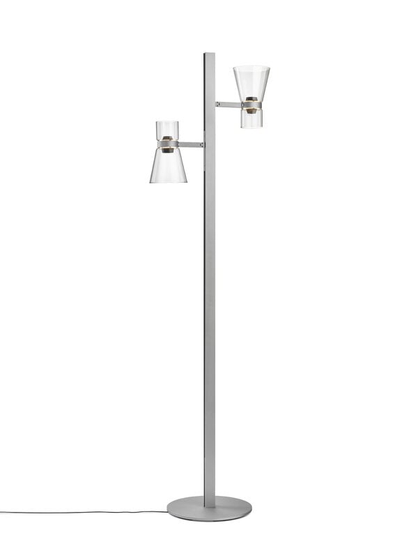 Flos Nocturne 2 floor lamp, cone, silver, extra image