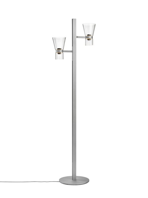 Flos Nocturne 2 floor lamp, cone, silver, extra image