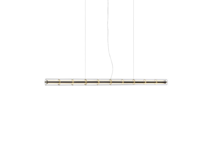 Flos Luce Cilindrica S2 lampada a sospensione, vetro, trasparente, immagine extra