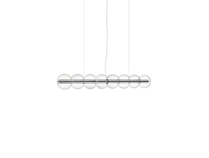 Flos Luce Sferica S1 lampada a sospensione, vetro, trasparente, immagine extra