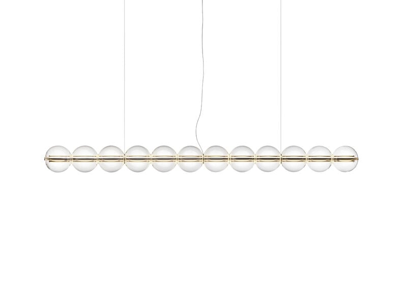 Flos Luce Sferica S3 Pendelleuchte, Glas, klar, extrabild