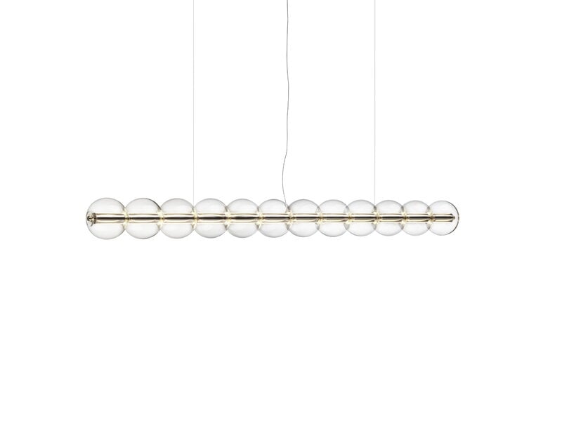 Flos Luce Sferica S3 Pendelleuchte, Glas, klar, extrabild