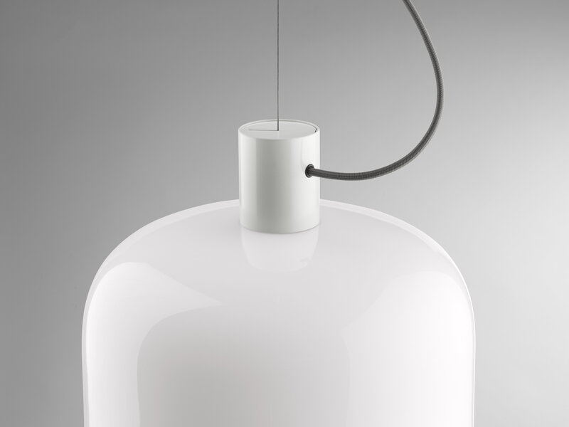 Flos Bellhop Glass S1 pendant, white, extra image