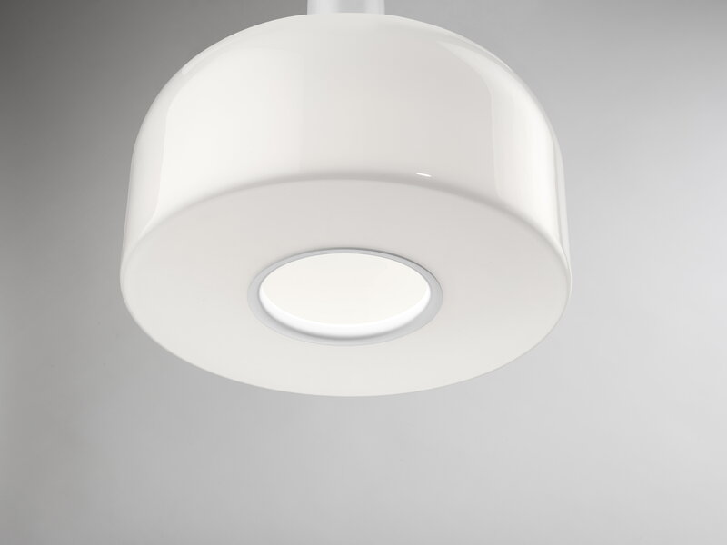 Flos Bellhop Glass S1 pendant, white, extra image