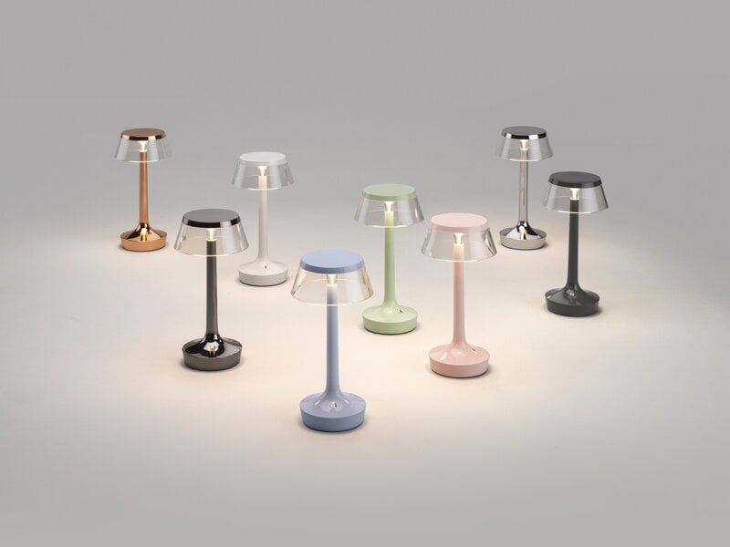 Flos Bon Jour Unplugged table lamp, fresh mint, extra image